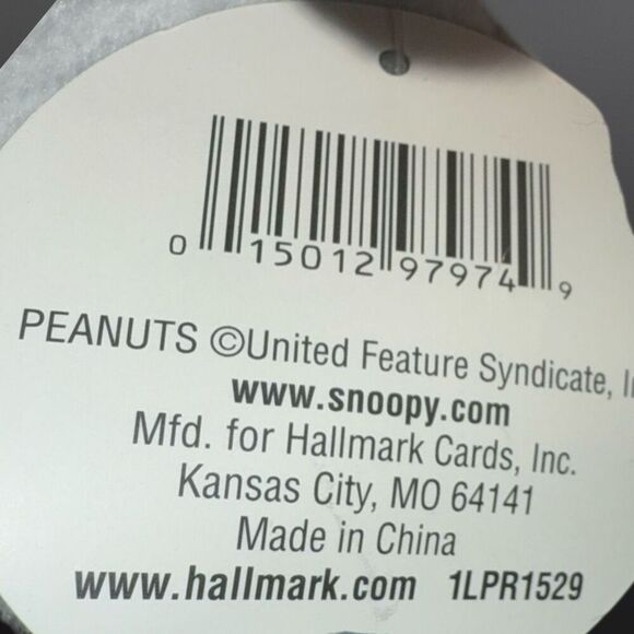 Hallmark Peanuts SnoopyGraduation Hat Pops Up Plush Gift Card/Money Holder 8” - Picture 4 of 7